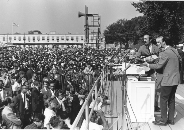 PETER, PAUL AND MARY BEIM MARSCH AUF WASHINGTON 1963