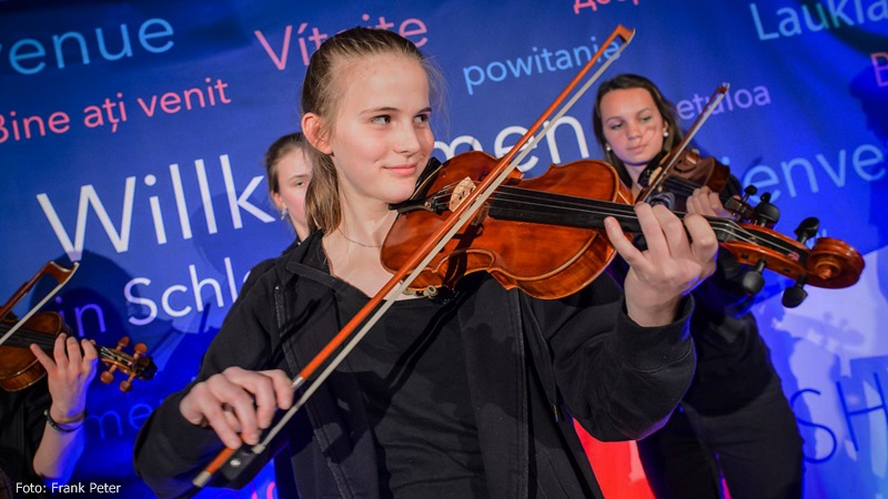 Mitglieder der Landstreicher der Musikschule Flensburg * Foto: Frank Peter.jpg