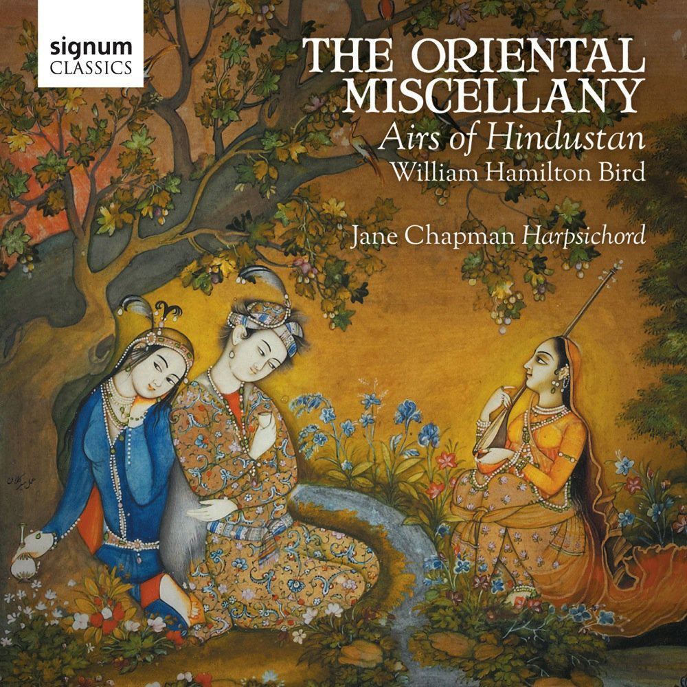 Cover Jane Chapman The Oriental Miscellany _ Airs of Hindustan - William Hamilton Bird