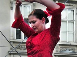 Sandra La Chispa und Flaco de Nerja * Foto: Wolfgang H. Wögerer, Wien, Wikipedia Sandra La Chispa und Flaco de Nerja * Foto: Wolfgang H. Wögerer, Wien, Wikipedia