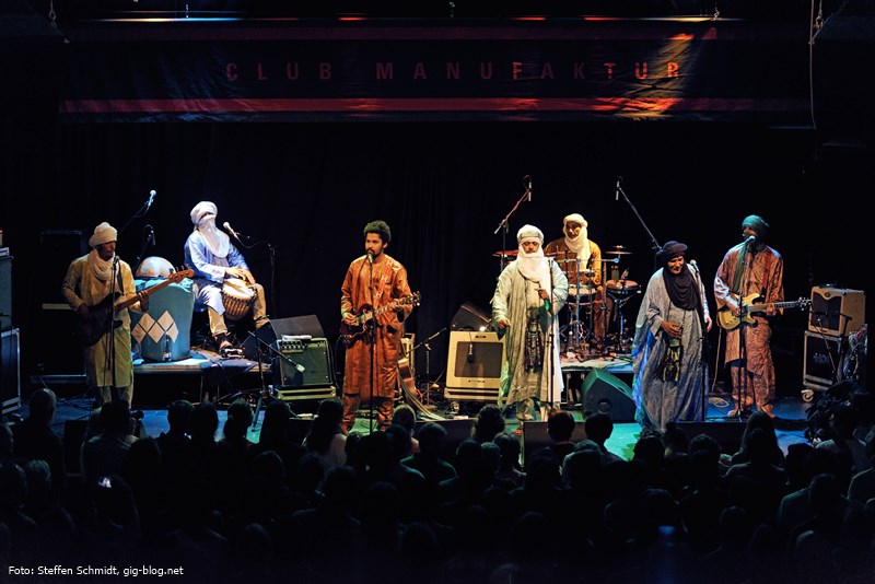 Tinariwen * Foto: Steffen Schmidt, gig-blog.net
