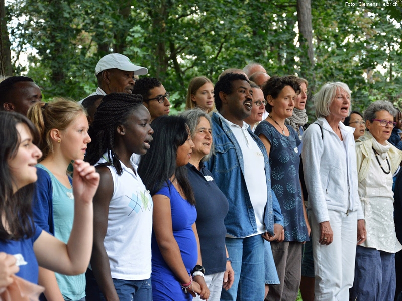 Unterwegs.Chor Hildesheim * Foto: Clemens Heidrich