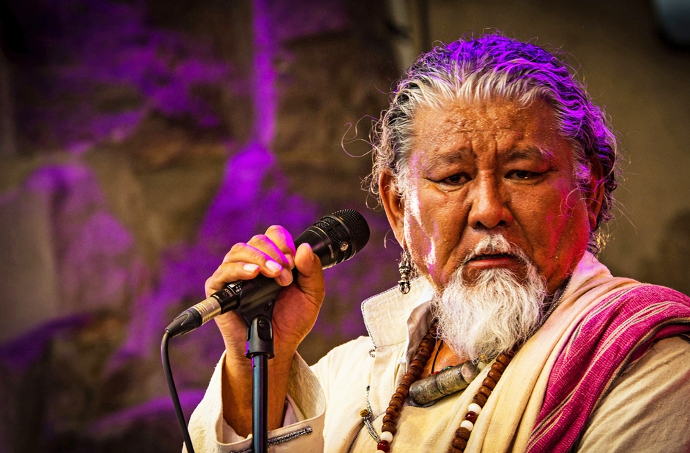 Loten Namling von Porok Karpo beim Bardentreffen 2017 * Foto: Michael Pohl