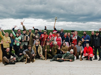 Musiker verschiedener teilnehmender Gruppen 2018 * Foto: Ludmila Pavlichkova