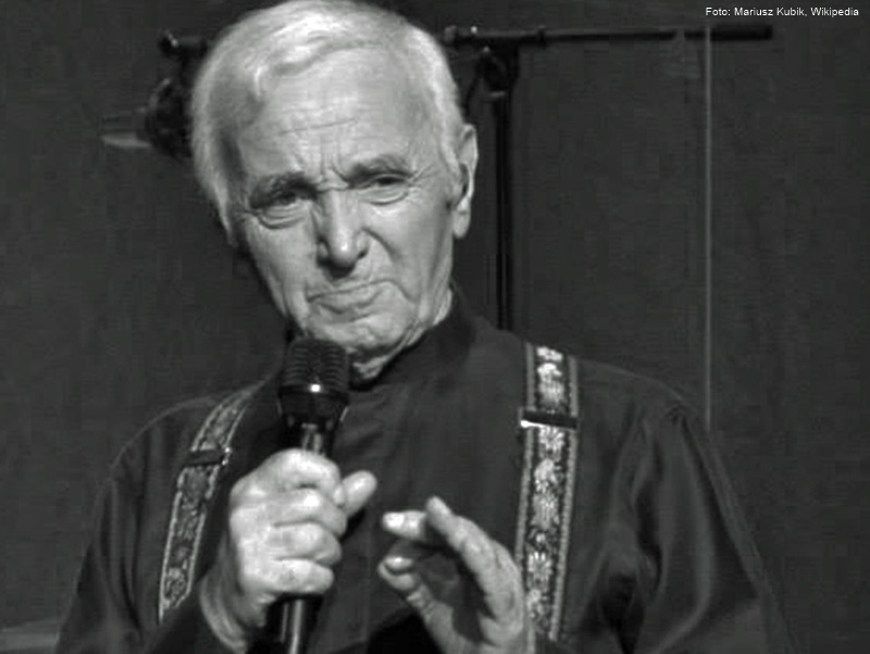 Charles Aznavour * Foto: Mariusz Kubik, Wikipedia