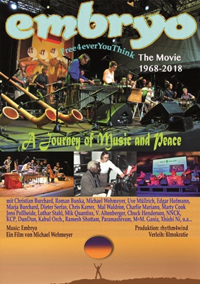 Plakat Embryo – A Journey of Music and Peace
