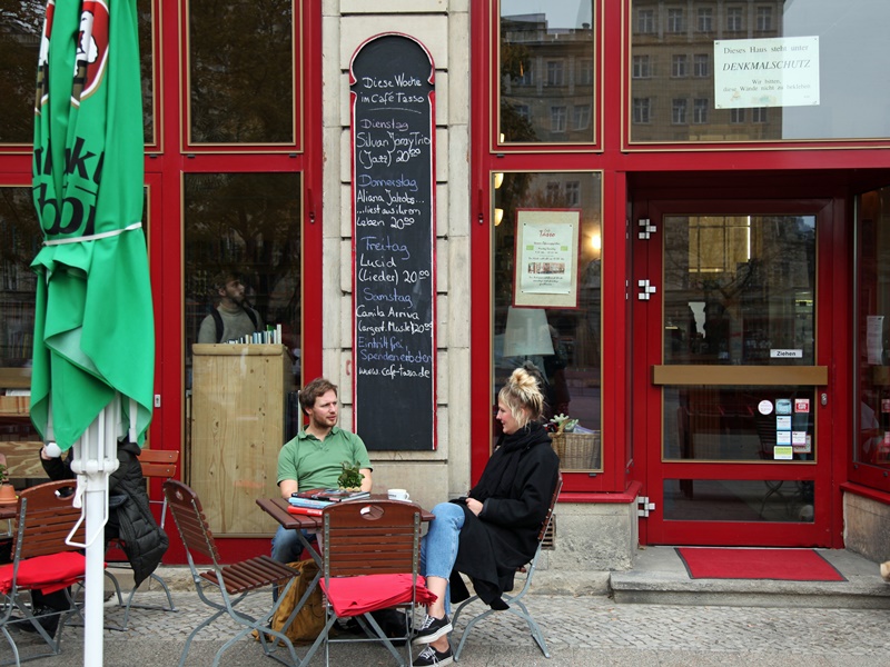 Café Tasso von außen