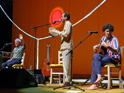 Caetano Veloso & Söhne * Foto: Katrin Wilke Caetano Veloso & Söhne * Foto: Katrin Wilke