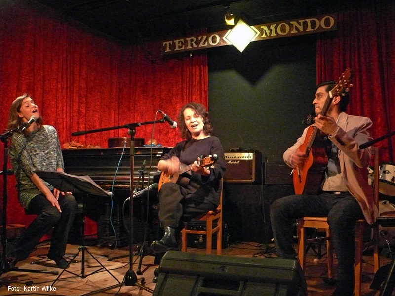 Marta Topferova, Lucía Pulido, Gabo Naas * Foto: Kartin Wilke