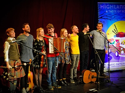 Highland Blast, alle Akteure * Foto: Michael Richerzhagen