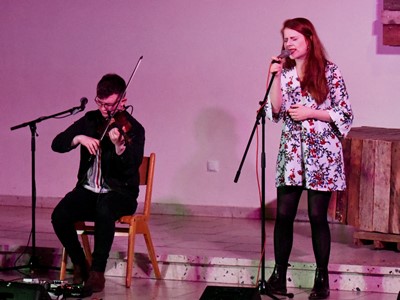 Ross Miller, Benedict Morris, Hannah Rarity, Luc McNally * Foto: Sabine Büttner