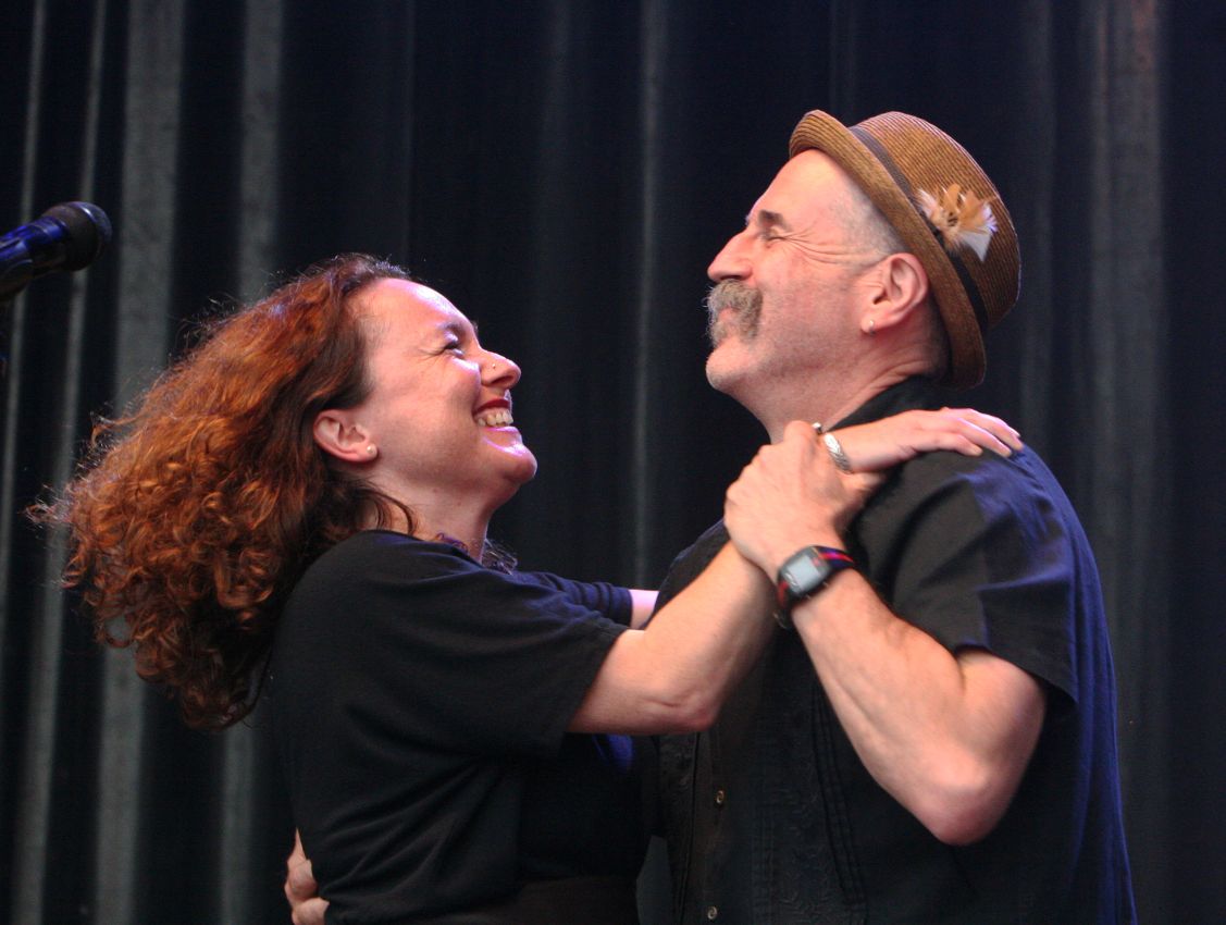 Lorin Sklamberg & Andrea Pancur (Alpen Klezmer) 2014