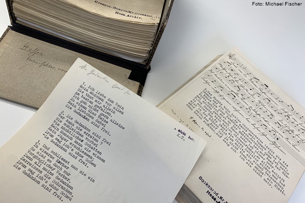 Volksliedarchiv digital; Foto: Michael Fischer